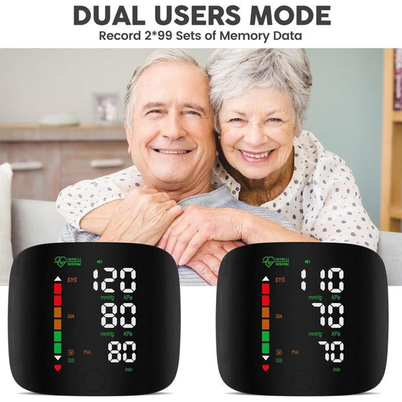 Wrist Blood Pressure Monitor Led Display,Touch Screen Wrist Blood Pressure Cuff
