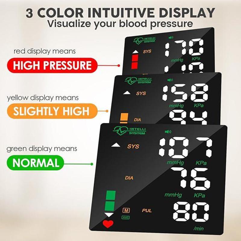 Wrist Blood Pressure Monitor Led Display,Touch Screen Wrist Blood Pressure Cuff